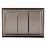 Defiant Wired Doorbell Chime Brushed Nickel, (missing Mounting Screws). Fixed Price $12.79.