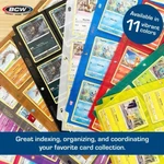 Bcw Side Loading 18-POCKET Pro Pages (10 Pack) Choose Your Color!. Fixed Price $10.99.