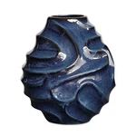 Uttermost 18285 Helix 16" Tall Earthenware Vase - Blue. Fixed Price $292.80.