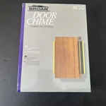 Broan Chime RC212 Real Wood Two Tone Vintage Doorbell Kit Note Front. Fixed Price $67.49.