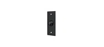 3-1/4" Height X 1-1/4" Width Contemporary Rectangular Bell Button Paint Black. Fixed Price $32.55.
