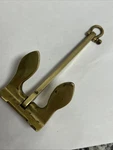 Solid Brass Stockless Anchor Door Knocker. Fixed Price $150.00.