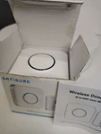 Door Chime Satisure Wireless Open Contact Sensor Alarm With 600 Range. Fixed Price $12.98.