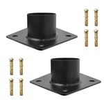 3 Inch Pier Mount Base - Heavy Duty Metal Post Light Adapter Outdoor Bracke.... Fixed Price $47.50.