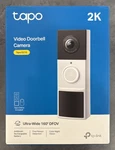 Tp-link Tapo Smart Video Doorbell Camera Wireless With Chime, 2K D210 White. Fixed Price $39.99.