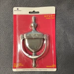 (5 Pack) 6-1/16 Inch X 3-1/16 Solid Brass Door Knocker Brushed Satin Nickel. Fixed Price $95.97.