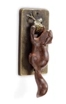 Spi Home Squirrel Door Knocker. Fixed Price $108.00.