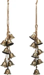 2 Pieces 16.5 Inches Witch Bells Protection, Knob Hangers Outdoor .... Fixed Price $18.33.