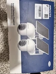 Arcctv Wireless Outdoor Solar Battery Security Camera 2 Pack, Weatherproof. Fixed Price $65.00.