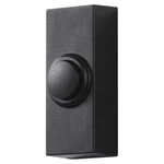 Globe Heath Zenith Satin Nickel Black Plastic Wireless Pushbutton Doorbell. Fixed Price $14.95.