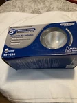 Lithonia Lighting 5" Anodized Smooth, Damp Location Recessed Kit 491-293. Fixed Price $10.99.