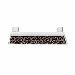 Vicenza Designs Liscio Finger Pull, Polished Silver/antique Copper. Fixed Price $19.99.