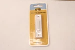 Hampton Bay Wired Led Illuminated Doorbell Push Button, White. Fixed Price $6.98.