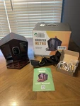Birdster Retro Smart Feeder With Camera Solar Powered 2.5K Hd Ai Read. Fixed Price $40.00.