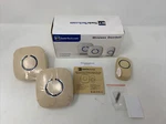 Sadotech Wireless Doorbells - 1 Transmitter 2 Receivers Beige / Tan. Fixed Price $15.00.