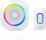 Tecknet Longest 1300 Feet Wireless Doorbell With Rgb Alarm Lighting,battery-powe. Fixed Price $15.51.