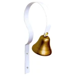 Lanier Shopkeepers Bell - Don't Let Another Customer Slip Out (white). Fixed Price $12.99.