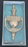 Liffey Artefacts Ireland Brass Door Knocker Gaelic Welcome Fajlte W/box. Fixed Price $13.99.
