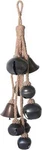 15" Jute Rope Hanger Hanging 9 Metal Bells Garland Christmas Tree Mantle Doorway. Fixed Price $19.00.