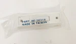 White Plastic Lighted Rectangular Door Bell Puch Button NO:36318. Fixed Price $9.99.