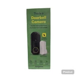 Kangaroo Black/white Doorbell Camera - B0008. Fixed Price $23.00.