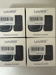 New Letswill Wireless Doorbell LDB-C11 Black. Fixed Price $20.00.