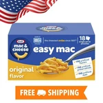 Kraft Easy Mac And Cheese, 18 Packets, For Dinner Sides, Original. Fixed Price $11.97.