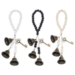 Olycraft 3PCS Witch Bells With Wood Beads For Door Knob Hanger. Fixed Price $16.22.