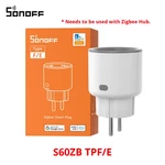 1-4 Pcs S60ZB Eu Iplug Zigbee Smart Energy Monitoring Wireless Socket Time. Fixed Price $120.99.