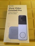 Wyze Video Doorbell Pro + Chime Wire-free Wired 1440 Hd New. Fixed Price $62.95.