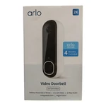 Arlo Video Doorbell 2K (2ND Gen) Battery / Wired, 180 Field Of View. Fixed Price $60.00.