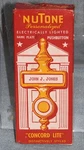 Vintage Mcm Nos Nutone PB-5L Lighted Doorbell Push Button Concord Lite. Fixed Price $21.00.