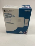 Utilitech Wireless Doorbell Kit Sensor Melodies White Finish #6291125. Fixed Price $9.99.