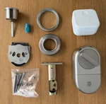 August Home Smart Lock, 3RD Generation Silver. Fixed Price $19.98.