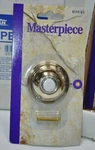 Box Of Broan Nutone RCPB743 Round Brass Masterpiece Lighted Door Chime Button. Fixed Price $16.49.
