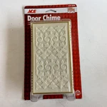 Wired Ace Door Chime 2 Ivory Gold Trim Vines Bell 36450 Opperation. Fixed Price $25.99.