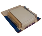 Angelo Brothers Co. 76020 Door Chime Box Unit, 16V, 10W, White With Gold Metal. Fixed Price $19.99.
