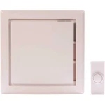 Hampton Bay Wireless Battery Operated Door Bell Kit With 1-PUSH Button In White. Fixed Price $20.99.