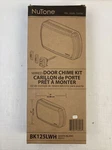 Broan-nutone BK125LWH Two Lighted Pushbuttons Builder Chimes Kit Nib. Fixed Price $19.74.