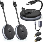 Wireless Hdmi G9R Pro- One Transmitter And Two Receivers, 1TX+2RX, Silver. Fixed Price $261.11.