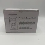 Metal Anti-theft Doorbell Mount For Ring Model: H-D001 & More / Inward Opening. Fixed Price $19.99.