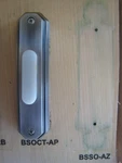 Teiber Wired Lighted Antique Pewter Die-cast Pushbutton Doorbell Bsoct-ap. Fixed Price $14.99.