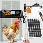 Automatic Chicken Coop Door With Solar Panel & Light - Powered, Timer. Fixed Price $119.15.