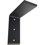 2-1/2 In. X 6 Countertop Support Steel Powder Coated Black Heavy-dut. Fixed Price $27.99.