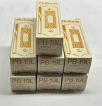 Set Of (7) Vintage PB-19L Push Button Lighted Gold Finish Door Bell. Fixed Price $50.00.