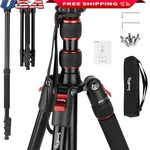 Lightweight Aluminum Video Tripod Monopod Dslr Cameras Action 33LBS Capacity. Fixed Price $76.38.