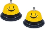 2 Pack Call Bell, 3.35" Diameter Metal Service For Desk, Hotels, Scho. Fixed Price $11.41.