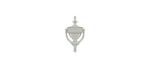 Deltana DK7356U15 Door Knocker; Victorian; Satin Nickel Finish. Fixed Price $62.48.