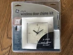 Nib Smart Home Wireless Door Bell Chime Kit Clock 150' Range. Fixed Price $9.95.
