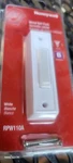 Honeywell Door Bell Wired White 5 For 9.99 RPW110A. Fixed Price $9.99.
